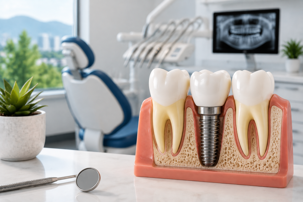 Brookmere Dental Group provides dental implant services for patients in Coquitlam
